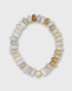 Load image into Gallery viewer, Semi Precious Beaded Bracelet in Stone Monochrome