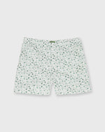Load image into Gallery viewer, Button-Front Boxer Short in Green Indigo Berry Liberty Fabric