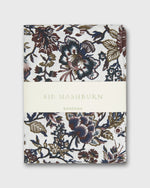 Load image into Gallery viewer, Bandana in White/Olive/Burgundy Christelle Liberty Fabric