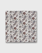 Load image into Gallery viewer, Bandana in White/Olive/Burgundy Christelle Liberty Fabric