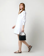 Load image into Gallery viewer, Frances Box Bag in Navy Leather
