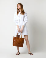Load image into Gallery viewer, Large Jane Bag in English Tan Leather