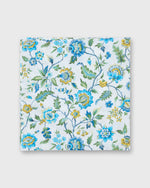 Load image into Gallery viewer, Anyway Scarf in White/Blue/Green Multi Eva Belle Liberty Fabric