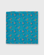 Load image into Gallery viewer, Anyway Scarf in Blue Multi Floribunda Meadow Liberty Fabric