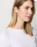 Load image into Gallery viewer, Closed Egg Earrings in Silver