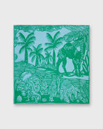 Load image into Gallery viewer, Dufy Square Scarf in Turquoise
