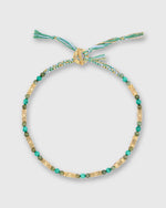 Load image into Gallery viewer, Honolulu Necklace in Blue/Green/Gold