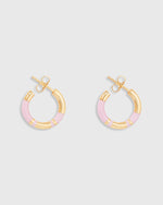 Load image into Gallery viewer, Positano Earrings in Gold/Pink
