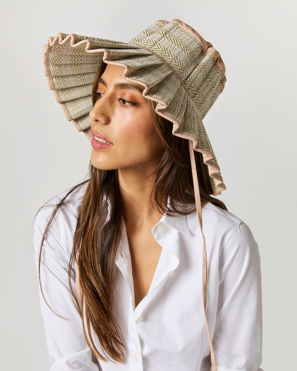 Maxi Capri Hat in Avoca | Shop Ann Mashburn
