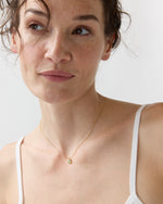 Load image into Gallery viewer, Moon Charm Necklace in Seafoam