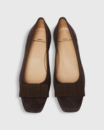 Load image into Gallery viewer, Bridgette Shoe in Chocolate Suede