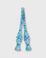 Load image into Gallery viewer, Cotton Bow Tie in Blue Kiawah Paisley