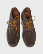 Load image into Gallery viewer, Chukka Camp Moccasin in Chocolate Suede