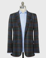 Load image into Gallery viewer, Virgil No. 2 Jacket in Blue/Green/Merlot Blanket Plaid Tweed