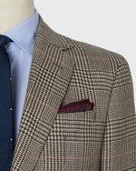 Load image into Gallery viewer, Virgil No. 2 Jacket in Chocolate/Bone/Blue Glen Plaid Hopsack