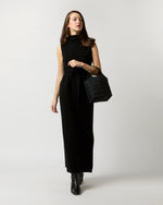 Load image into Gallery viewer, Paola Bucket Bag in Navy/Green Tartan