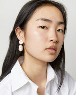 Load image into Gallery viewer, Pearl Drop Earrings in Pink