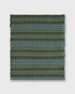 Load image into Gallery viewer, Fair Isle Scarf in Olive Multi Extra Fine Merino