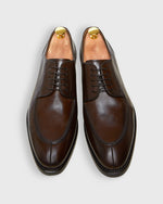 Load image into Gallery viewer, Apron Derby in Espresso Calfskin