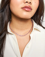 Load image into Gallery viewer, Small Lady Like Necklace in Amethyst