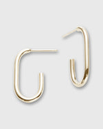 Load image into Gallery viewer, Link Earrings in Gold