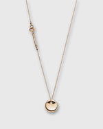 Load image into Gallery viewer, Small Round Pendant Necklace in Gold