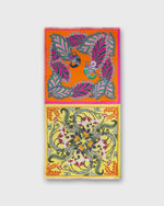 Load image into Gallery viewer, Reversible Four Square Scarf in Multi Print
