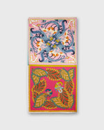 Load image into Gallery viewer, Reversible Four Square Scarf in Multi Print
