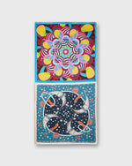 Load image into Gallery viewer, Reversible Four Square Scarf in Multi Print