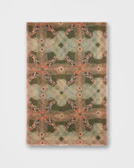 Load image into Gallery viewer, Reversible Rectangle Scarf in Lovat/Pink Owl