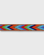Load image into Gallery viewer, 1" African Fully Beaded Belt in Multi Arrow