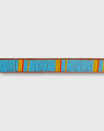 Load image into Gallery viewer, 1" African Fully Beaded Belt in Sky/Yellow/Orange