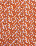 Load image into Gallery viewer, Silk Print Tie in Orange/Yellow Horse