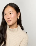 Load image into Gallery viewer, Diana Earrings in Ivory Twisted Bakelite