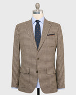 Load image into Gallery viewer, Ghost Blazer in Chocolate/Sand Check Hopsack