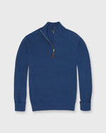 Load image into Gallery viewer, Half-Zip Sweater in Petrol Cotton