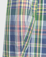 Load image into Gallery viewer, Butcher Jacket in Blue/Green/Orchid Plaid Madras