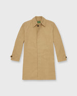 Load image into Gallery viewer, Traveler's Trench in Khaki Dry Waxed Poplin