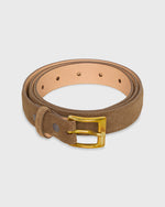 Load image into Gallery viewer, 1" Belt in Tobacco Suede