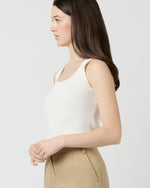 Load image into Gallery viewer, Nia Shell in Chalk Ice Cotton