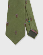 Load image into Gallery viewer, Silk Club Tie in Olive Tree of Life
