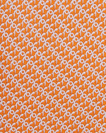 Load image into Gallery viewer, Silk Print Tie in Pink/Orange Snake