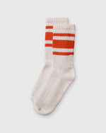 Load image into Gallery viewer, Retro Mono Stripe Socks in Orange