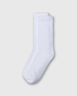 Load image into Gallery viewer, The Solids Socks in White