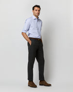 Load image into Gallery viewer, Spread Collar Dress Shirt in Blue Stripe End-On-End