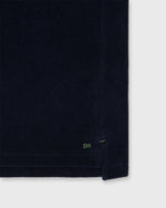 Load image into Gallery viewer, Short-Sleeved Polo in Navy Terry