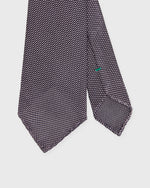 Load image into Gallery viewer, Silk Fino Grenadine Tie in Peri/Navy