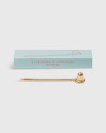 Load image into Gallery viewer, Taper Candle Snuffer in Brass