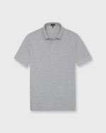 Load image into Gallery viewer, Court Polo in Heather Grey Pima Pique