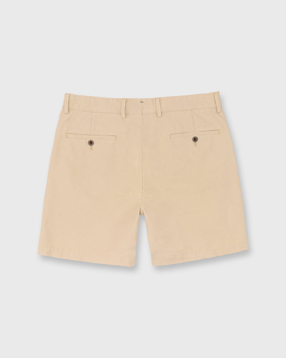 Field Short in Khaki Lightweight Canvas | Shop Sid Mashburn